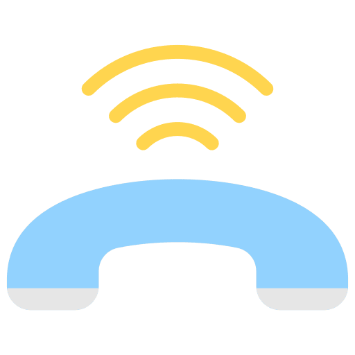 Phone ringing control receiver telephone icon Phone ringing control receiver telephone icon