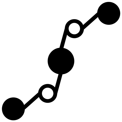 Network social network connector patterns icon
