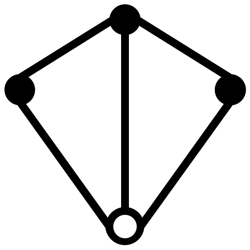 Network atom interface connector icon Network atom interface connector icon