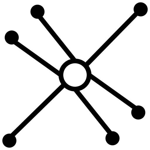 Network particle patterns interface icon Network particle patterns interface icon