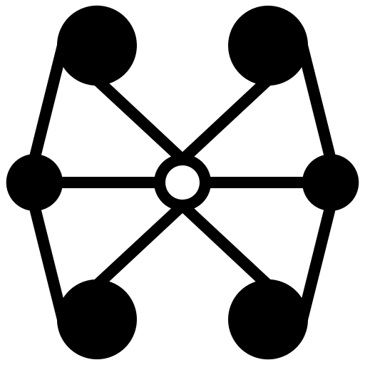 Network patterns connector interface icon Network patterns connector interface icon