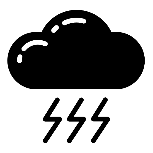 Storm climate thunderstorm lightning bolt icon Storm climate thunderstorm lightning bolt icon
