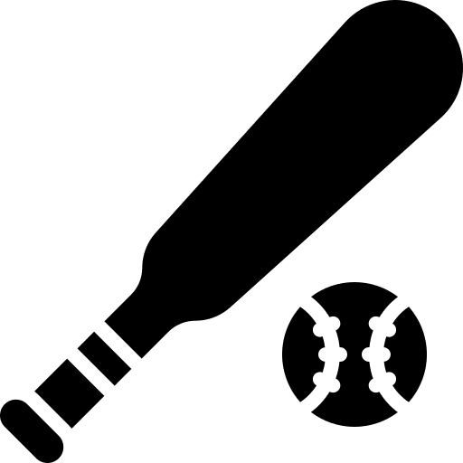 Baseball competition baseball bat sports and competition icon