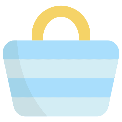 Beach bag travel holidays accessory icon Beach bag travel holidays accessory icon