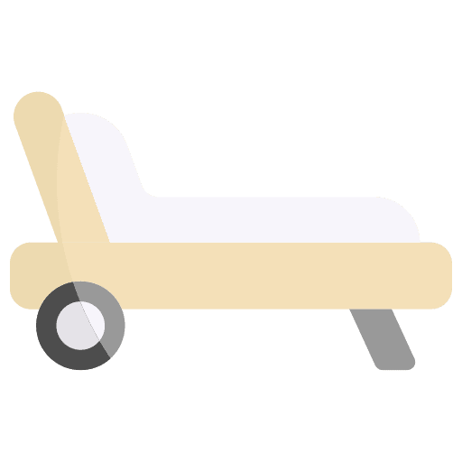 Beach chair holiday chair deck chair icon Beach chair holiday chair deck chair icon