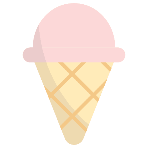 Ice cream summer ice cream food icon Ice cream summer ice cream food icon