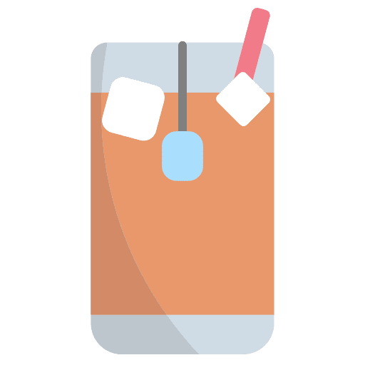 Ice tea soda summer refreshing icon Ice tea soda summer refreshing icon