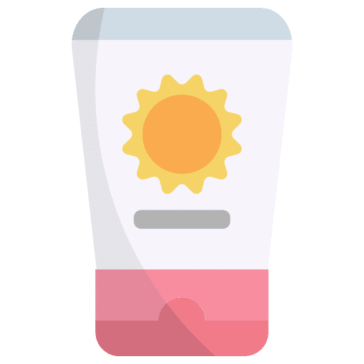 Sun cream lotion sunscreen beauty icon Sun cream lotion sunscreen beauty icon