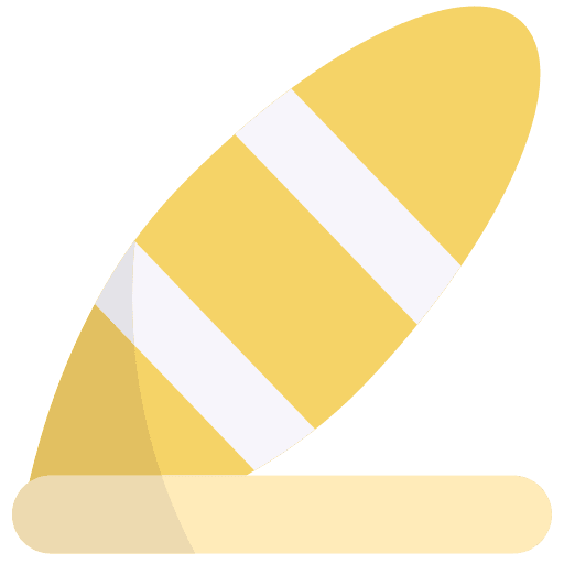 Surfing board beach wave sports and competition icon Surfing board beach wave sports and competition icon