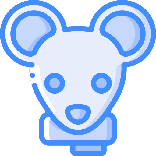 Mouse winter rodent wildlife icon Mouse winter rodent wildlife icon