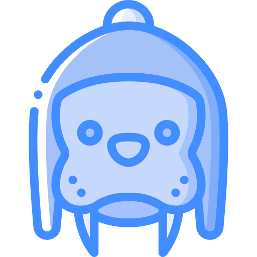 Walrus beanie hat tusk icon Walrus beanie hat tusk icon