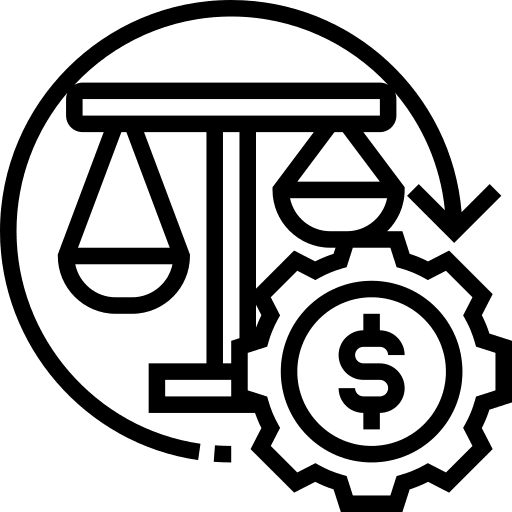 Benefit benefit laws business and finance icon