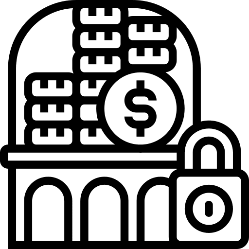 Security business and finance secure finance icon Security business and finance secure finance icon