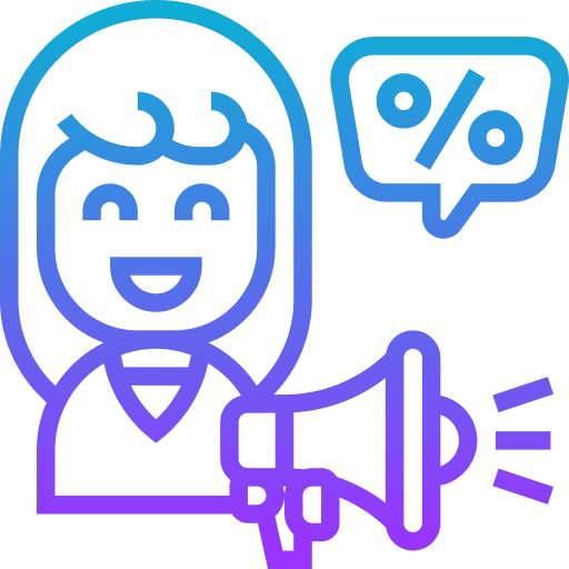 Advertising bullhorn loudspeaker advertising icon Advertising bullhorn loudspeaker advertising icon