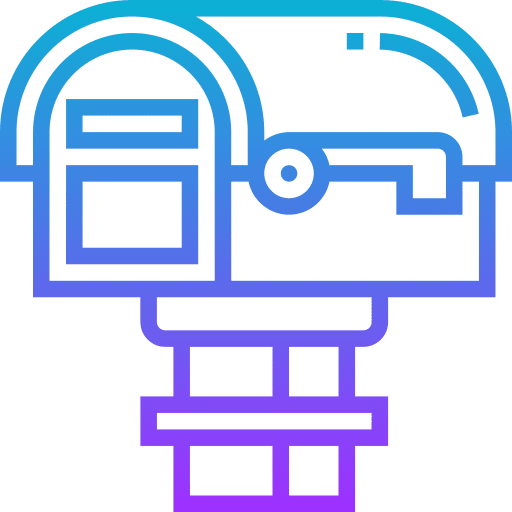 Mailbox postal service communications postal icon Mailbox postal service communications postal icon