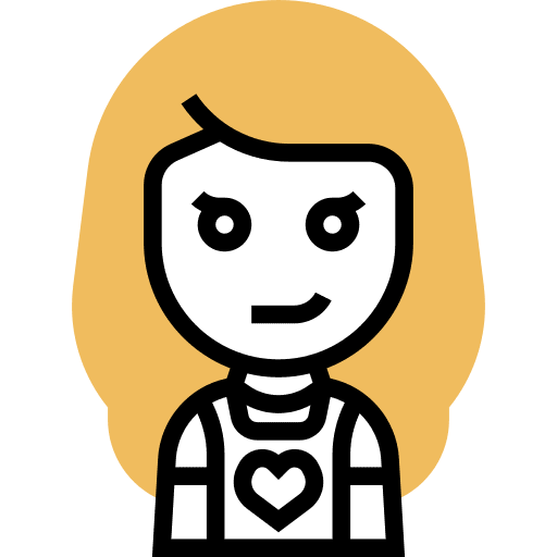 Babysitter professions and jobs girl caretaker icon Babysitter professions and jobs girl caretaker icon
