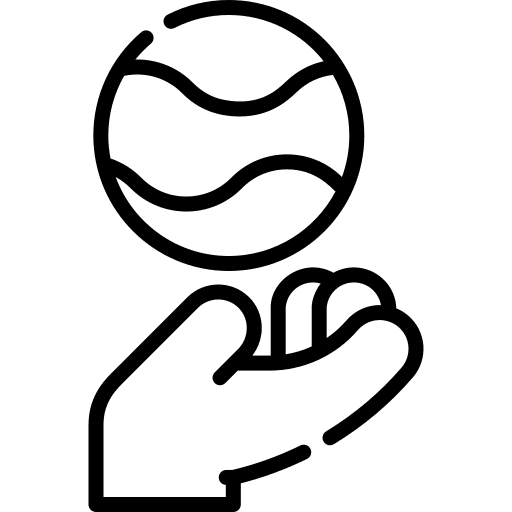 Water ecology and environment save water hand icon Water ecology and environment save water hand icon