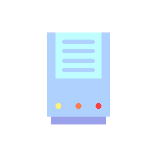 Air cooler technology air conditioner electronics icon