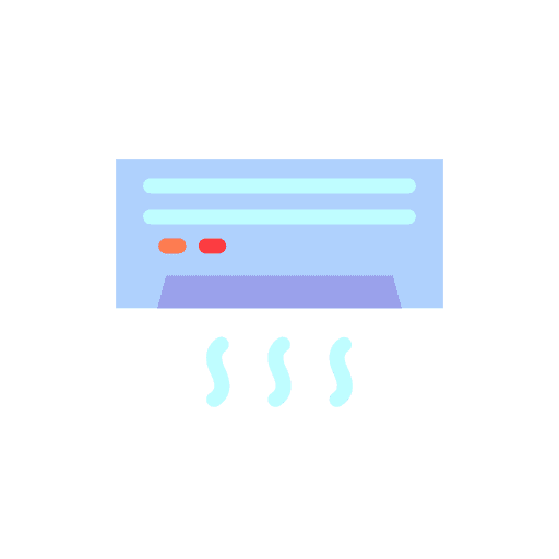 Air conditioner air conditioner refreshing electronics icon Air conditioner air conditioner refreshing electronics icon