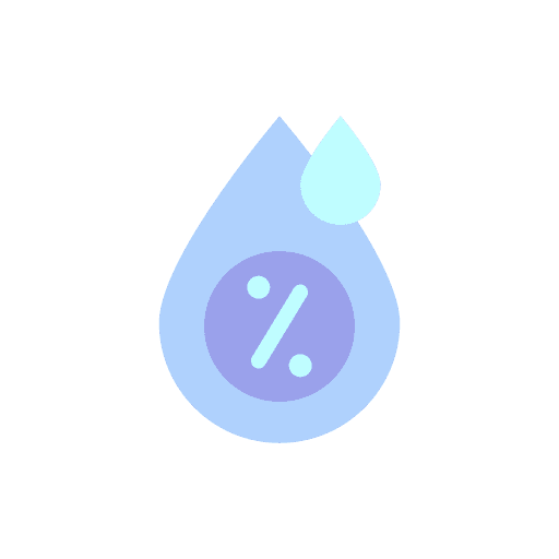 Humidity weather water forecast icon Humidity weather water forecast icon