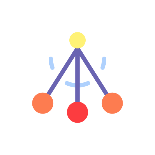 Oscillation arrows oscillation physics icon Oscillation arrows oscillation physics icon