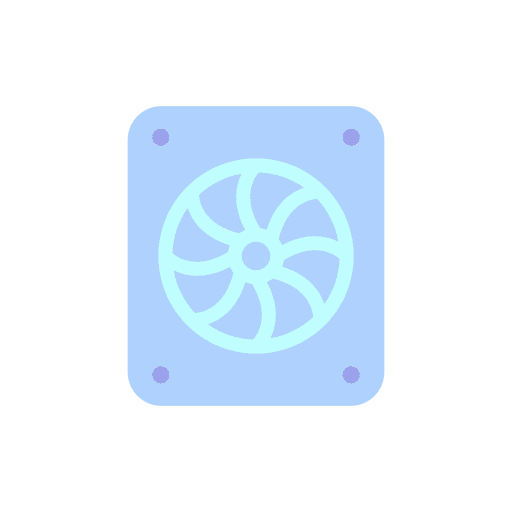 Turbine fan fresh ventilation icon Turbine fan fresh ventilation icon