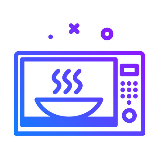Microwave food and restaurant microwave oven electronics icon Microwave food and restaurant microwave oven electronics icon