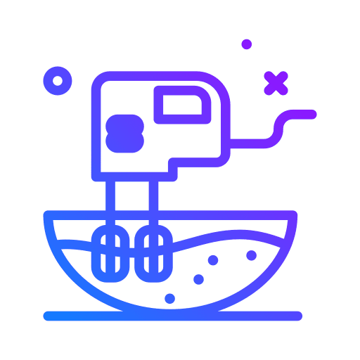 Mixer blender food and restaurant kitchen mixer blender icon Mixer blender food and restaurant kitchen mixer blender icon