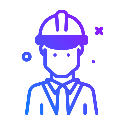 Boss construction boss people icon