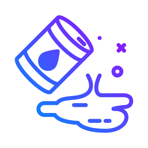 Barrel pouring oil pollution icon Barrel pouring oil pollution icon
