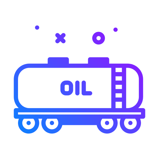 Oil fuel truck oil tank industry icon Oil fuel truck oil tank industry icon