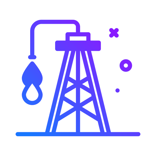 Tower mining oil industry icon Tower mining oil industry icon