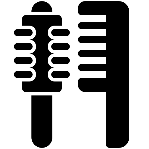 Comb care hair care hair icon