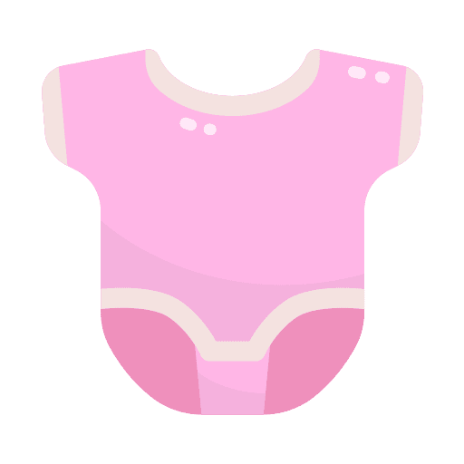 Baby clothes kid and baby baby clothes girl icon Baby clothes kid and baby baby clothes girl icon