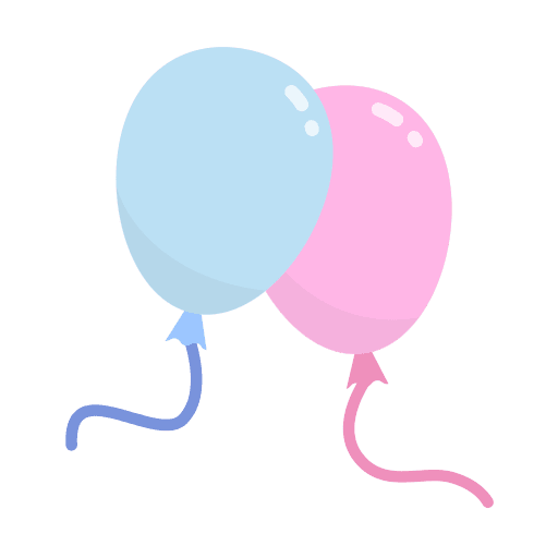 Balloon celebration decoration balloon icon Balloon celebration decoration balloon icon
