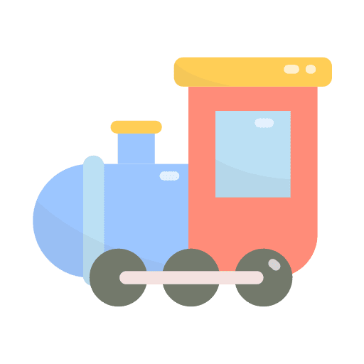Train toy baby toy kid and baby locomotive icon Train toy baby toy kid and baby locomotive icon