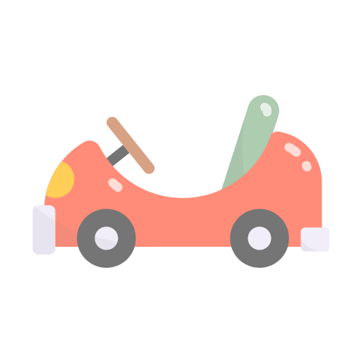 Car toy childhood play kid and baby icon Car toy childhood play kid and baby icon