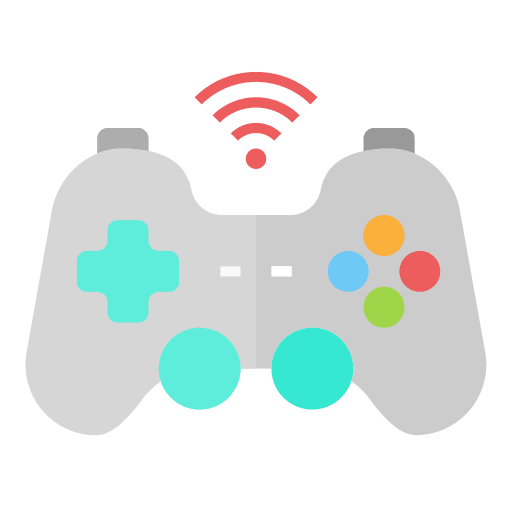 Joystick wireless video game joystick icon Joystick wireless video game joystick icon