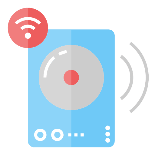 Remote control smart tv wifi electronics icon