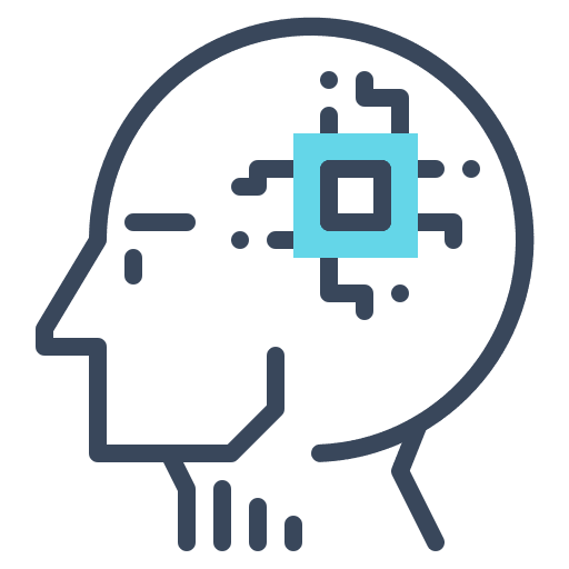 Ai iot ai artificial intelligence icon