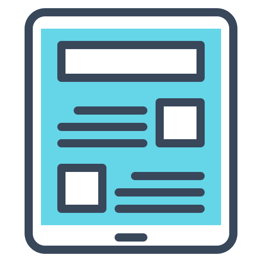 News news iot information icon