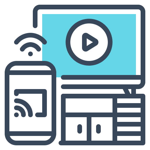 Tv control smart tv icon