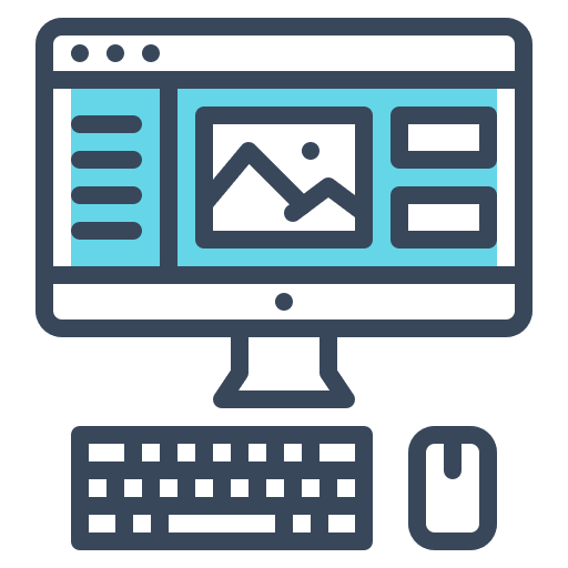 Computer mouse desktop interface icon