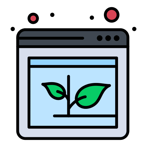 Organic content archive seo communications icon