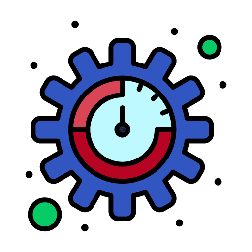 Productivity social media marketing digital marketing time and date icon