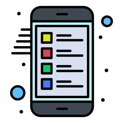 Check list check list criteria electronics icon