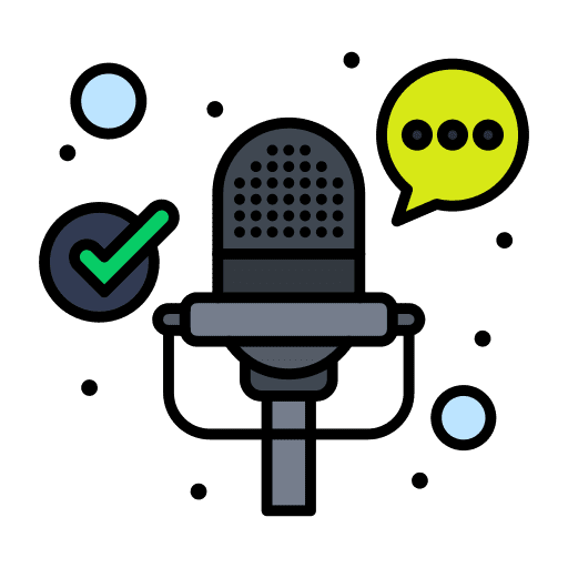 Microphone technology voice recording microphone icon Microphone technology voice recording microphone icon