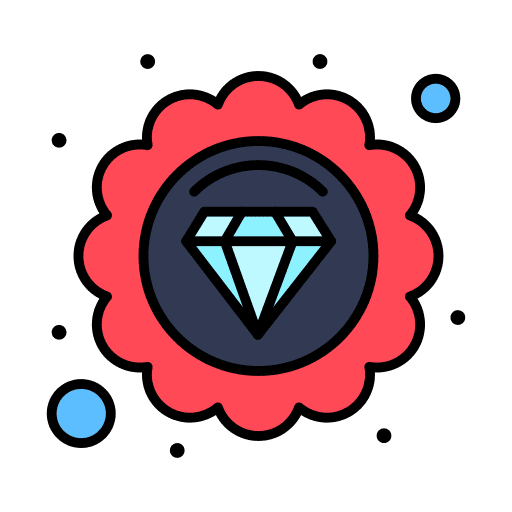 Premium quality marketing seo and web badge icon Premium quality marketing seo and web badge icon