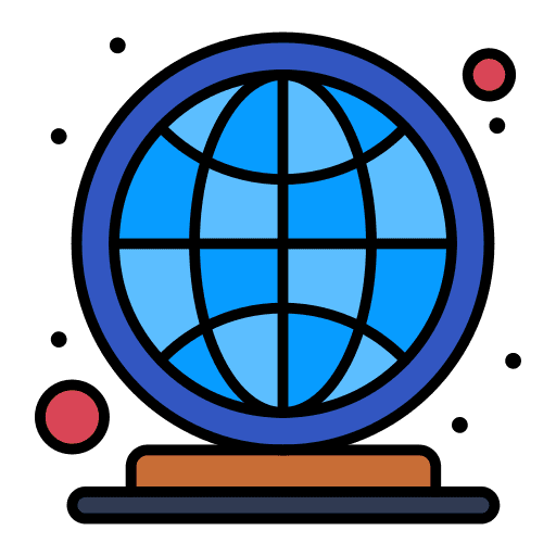 Earth globe connection seo and web internet icon Earth globe connection seo and web internet icon