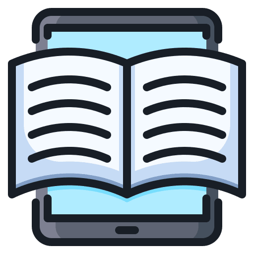 Ebook internet of things wireless book icon